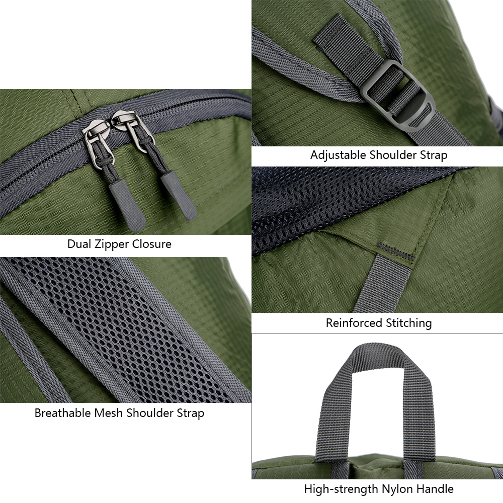 Lightweight Foldable Backpack  – Packable Daypack Foldable recenzja i cena